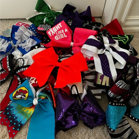 Mystery Box Cheer Bows CA Cheer Athletics Competitive Crystals Bling 🐝 - Picture 3 of 5